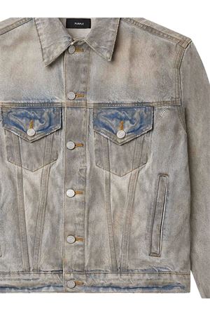 Arcilla faded denim jacket PURPLE BRAND | P056ACDJ425LIINDIGO